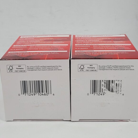 LOréal Paris Revitalift Anti-Wrinkle + Firming Moisturizer 1.7 Oz Set of 2 NIB - Picture 5 of 5